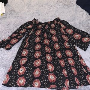 Off the Shoulder Floral Dress